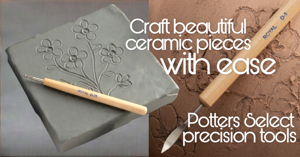 Potters Select Pottery Tools for Clay Work, Modelling Tools for Clay